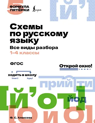 Книга Схемы по русскому языку. Все виды разбора. 1-4 классы ()