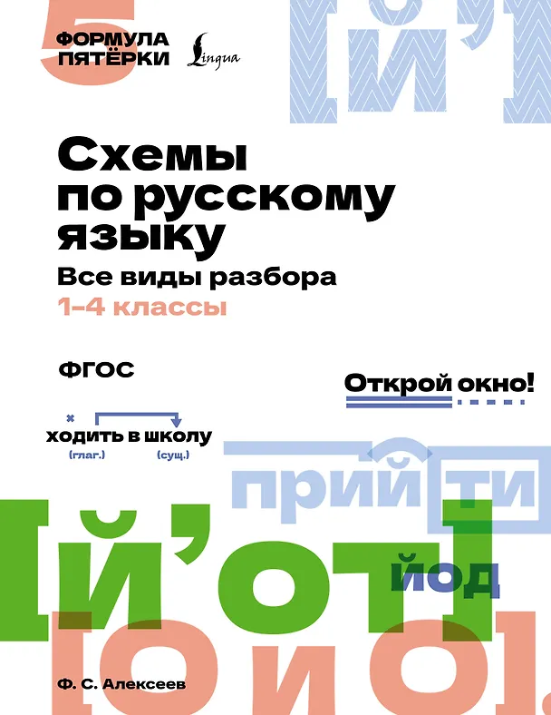 Книга Схемы по русскому языку. Все виды разбора. 1-4 классы () — 1