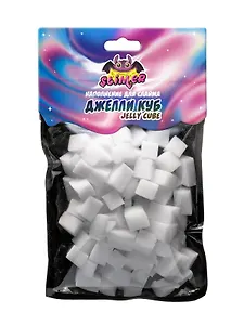Наполнение для слайма Кубики из пены Джелли куб (Jelly Cube) ТМ Slimer