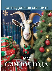 Календарь 2027г 96*135 "Символ года. Вид 2" на магните