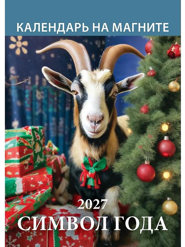 Календарь 2027г 96*135 "Символ года. Вид 2" на магните 3169754 — 1