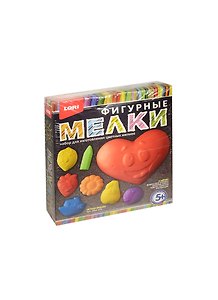 Мел-002 Фигурные мелки Летняя забава (LORI) (набор д/творч.) (5+)