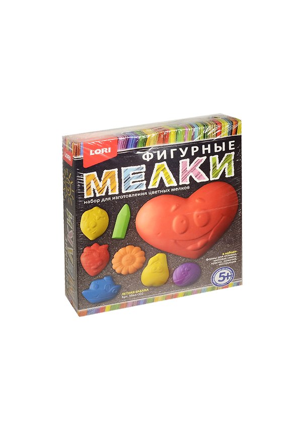 Мел-002 Фигурные мелки Летняя забава (LORI) (набор д/творч.) (5+) 2534742 — 1