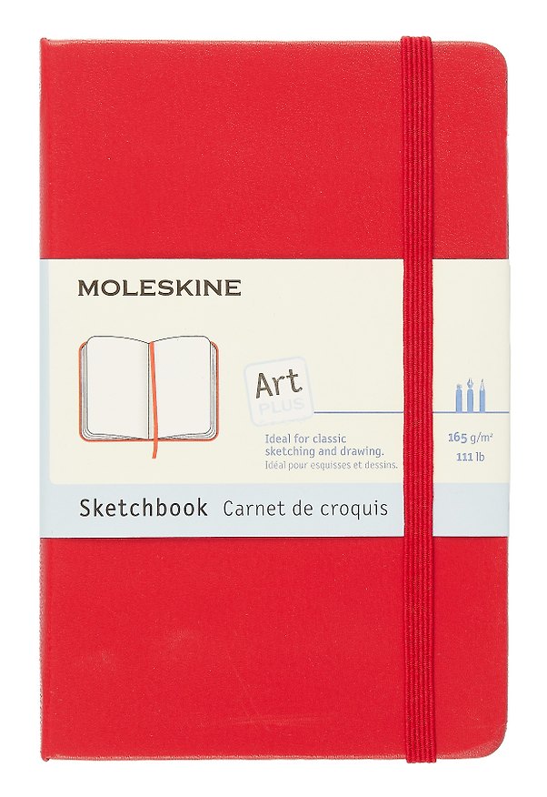 Записная книжка «Classic. Для рисунков» А6, красная, Moleskine 2229658 — 1