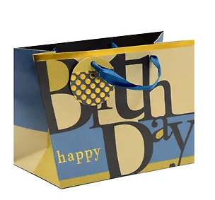 Пакет А5 18*23*10 "Happy BirthDay" нейтр., бум.мат.ламинат 3040530