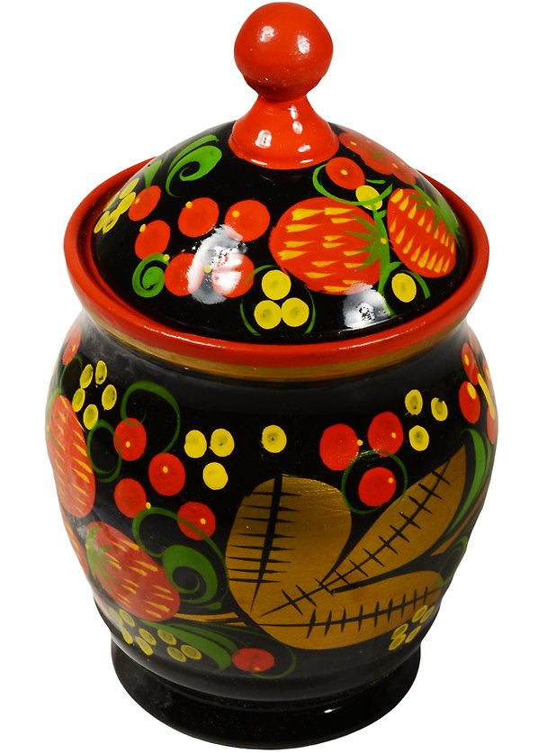 Поставок «Ягодка», средний, высокий,11×15 см, хохлома 193231 2555926 — 1