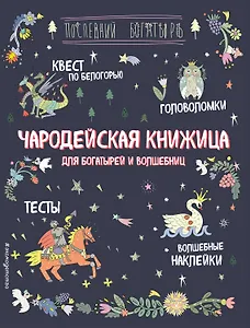 Чародейская книжица для богатырей и волшебниц. Головоломки, тесты, квест (+ наклейки)