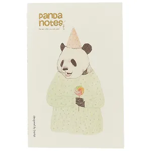 Тетрадь в линейку JoyTop, Panda notes, А5, 38 листов, в ассортименте