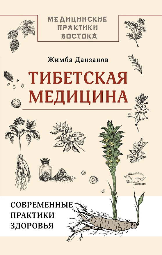 Книга Тибетская медицина: современные практики здоровья (Жимба Данзанов) — 1