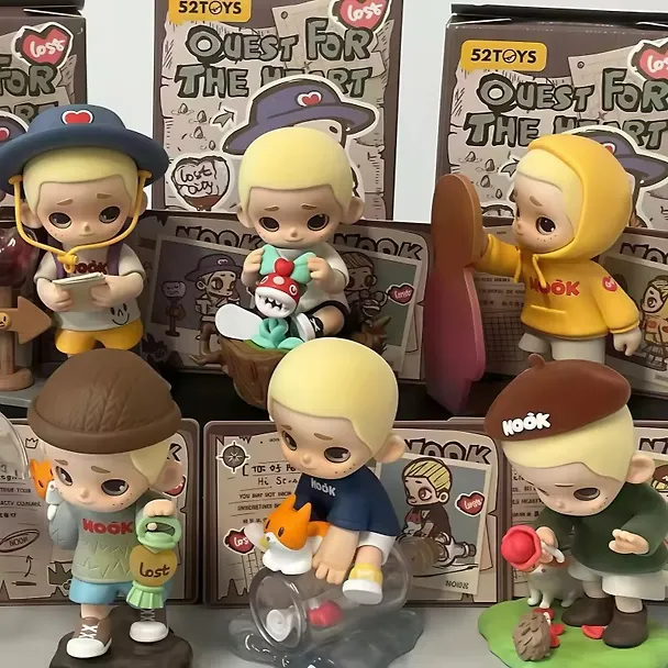 Коллекционная фигурка Nook, серии "Путешествие к сердцу", 12cм, 12-52TOYS-202608, Blind Box, 52 Toys, 15+ 3158350 — 12