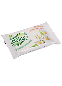 Влажные освежающие салфетки 15шт 15*20см "BELUX mix"