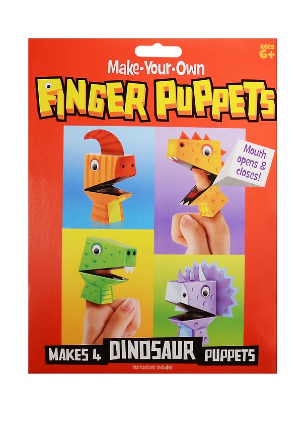 Набор Finger Puppets, динозавры (15-23831-J1) 2542129 — 1
