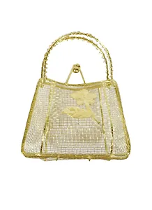 Декоративные элементы из металла, Сумочка золото (11094108)