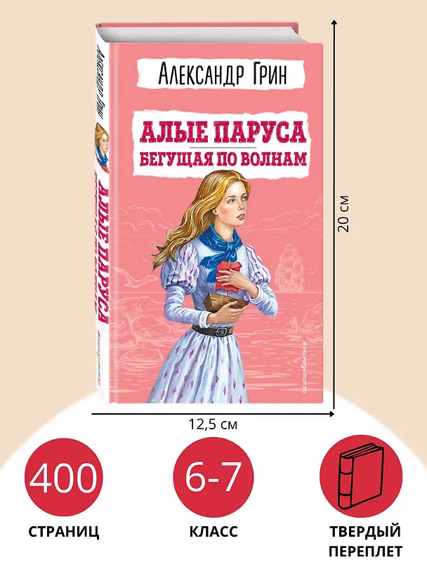 Книга Алые паруса. Бегущая по волнам (ил. С. Трубецкой) (Александр Грин) — 8