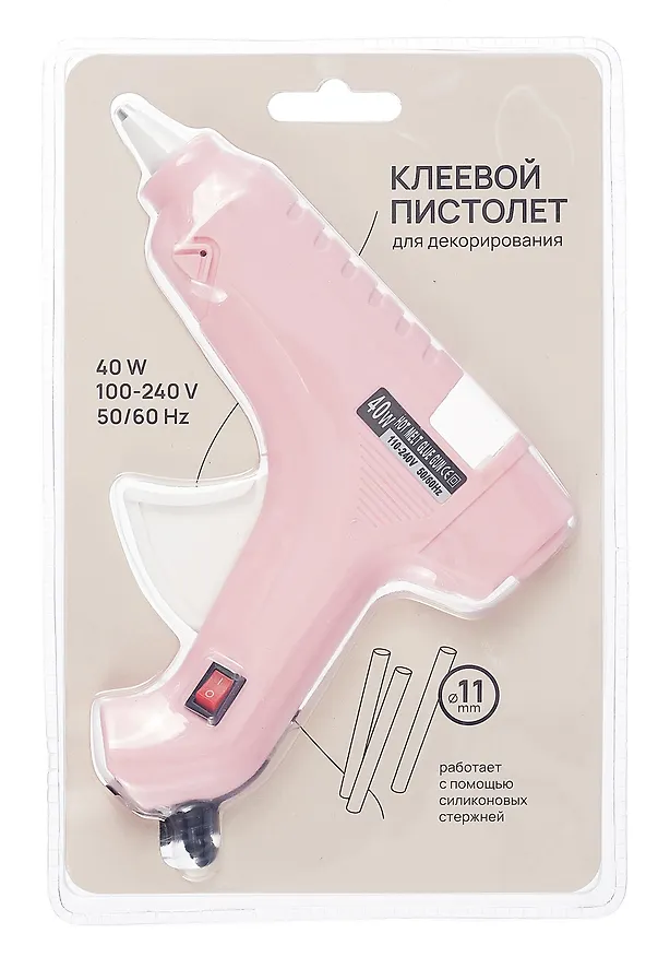 Клеевой пистолет для декорирования 40W,  для стержней 11мм 3047669 — 8