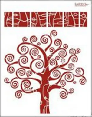 Трафарет пластиковый многоразовый Дерево Климт (20х25) (Л032) 2288615
