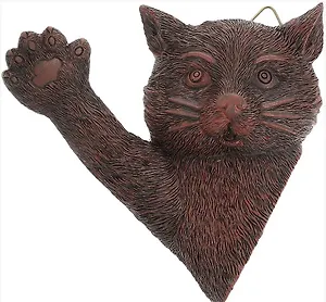 Декоративное настенное украшение Кот (15х11см) (41319)