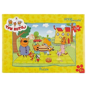 Пазл Три кота (АО СТС ) Step puzzle 104эл