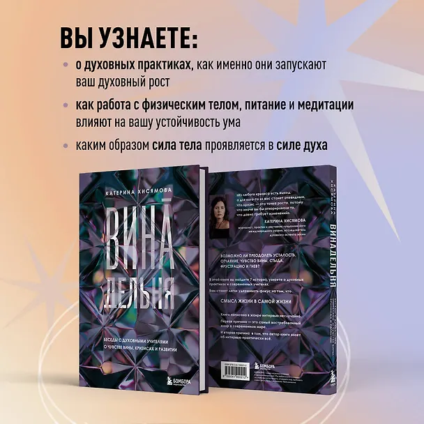 Книга ВинАдельня. Беседы с духовными учителями  о чувстве вины, кризисах и развитии (Катерина Хисямова) — 8