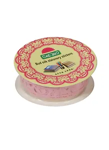 Клейкая лента ажурная Цветок розовый (11099202) (1,8см)