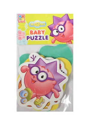 Игровой набор, ТМ Vladi, Мягкие пазлы Baby puzzle.Смешарики, Мультиколор 2483759