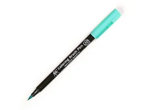 Маркер акварельный Sakura KOI кисточка, №426 зеленая мята