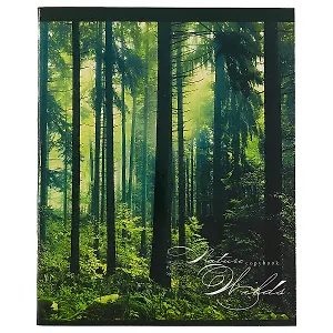 Тетрадь в клетку Unnika, "Изумрудный лес", 48 листов, в ассортименте