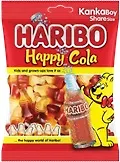 Мармелад HARIBO Happy Cola, Веселая кола, 160г