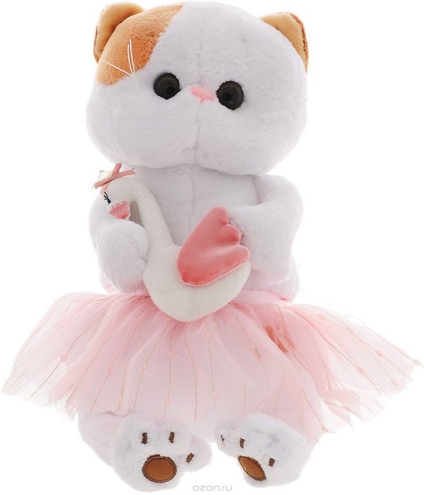 Игрушка мягкая Budi Basa, Ли-Ли балерина с лебедем 27см 2585766 — 1