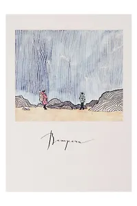 Открытка одинарная "Встреча"