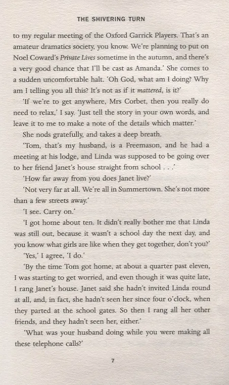 Книга The Shivering Turn (Sally Spencer) — 4