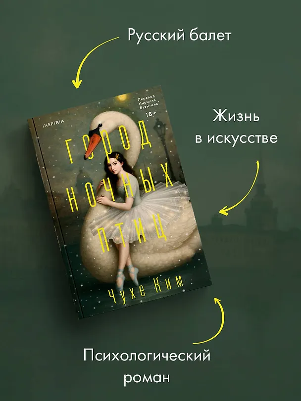 Книга Город ночных птиц (Чухе Ким) — 7