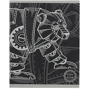 Тетрадь в клетку Listoff, Zoo Роботы, 48 листов, в ассортименте