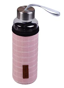 Бутылка в чехле Клетка (стекло) (400мл)