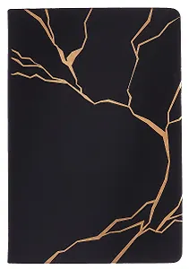 Ежедневник недат. А5 120л "Софт-тач глосс" черный, кожзам, мягк.переплет, тиснение 3D-фольгой, справ.мат-лы, ляссе, подар.карт.коробка с ПВХ-крышкой