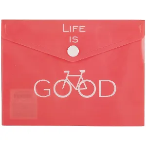 Папка-конверт «Life is good», А6
