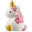 Фигурка Единорог белый с розовой гривой (полистоун) (6 см) — 2651868 — 3