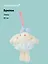 Брелок Зайчик (в голубой юбочке) (плюш) (15см) (12-10192025-D142) — 3132909 — 1