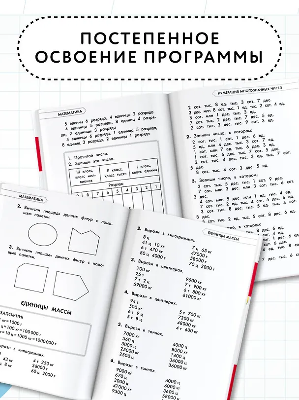 Книга Математика. Русский язык. 4 класс. Полный курс обучения (Ольга Узорова) — 4