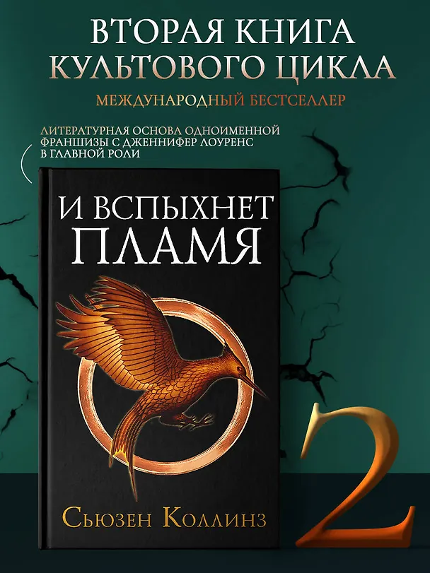 Книга И вспыхнет пламя (Сьюзен Коллинз) — 5