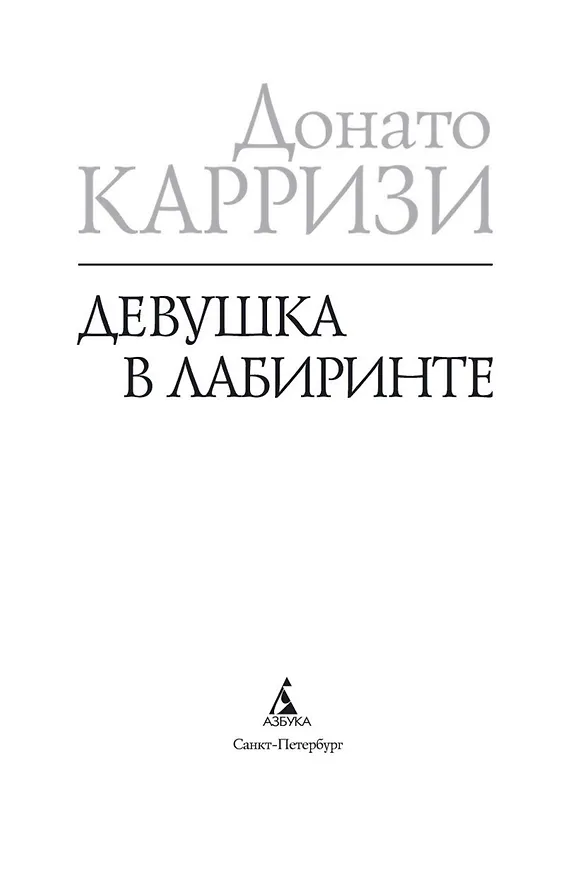 Книга Девушка в лабиринте (Донато Карризи) — 7