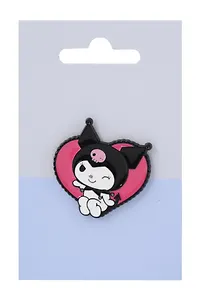 Значок Sanrio Мордочка в сердечке (металл)