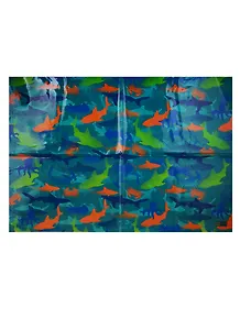 Клеенка для уроков труда "Акулы" 500*700мм, ПВХ, блистер