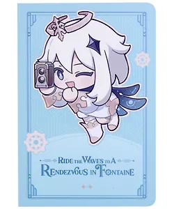 Блоки для записей, 4 штуки "Fontaine Art Exhibit Paimon" диспенсер-книжка