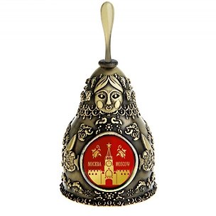 ГС Колокольчик-матрешка металл Москва (7х4) (865989) 2534475