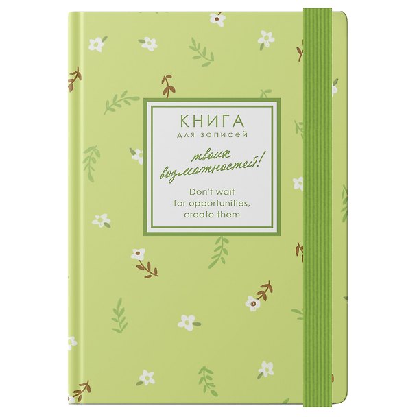 Записная книжка «Creator. Chamomile» А6, 96 листов в клетку, Listoff 3128300 — 1