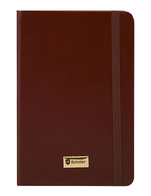 Записная книжка А6- 70л кл. "Universal" коричневая, инт.переплет, Schiller 3096134
