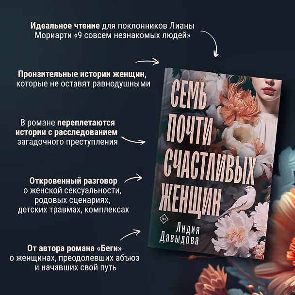 Книга Семь почти счастливых женщин (Лидия Давыдова) — 8