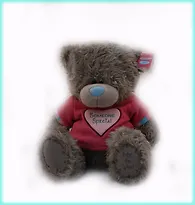 Мишка MTY 30 см в футболке с сердечком Someone Special (G01W3043)