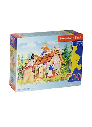 Пазлы 30 MIDI B-03457 Пряничный домик (32х23см) (4+) (коробка) (Castorland) 2448589
